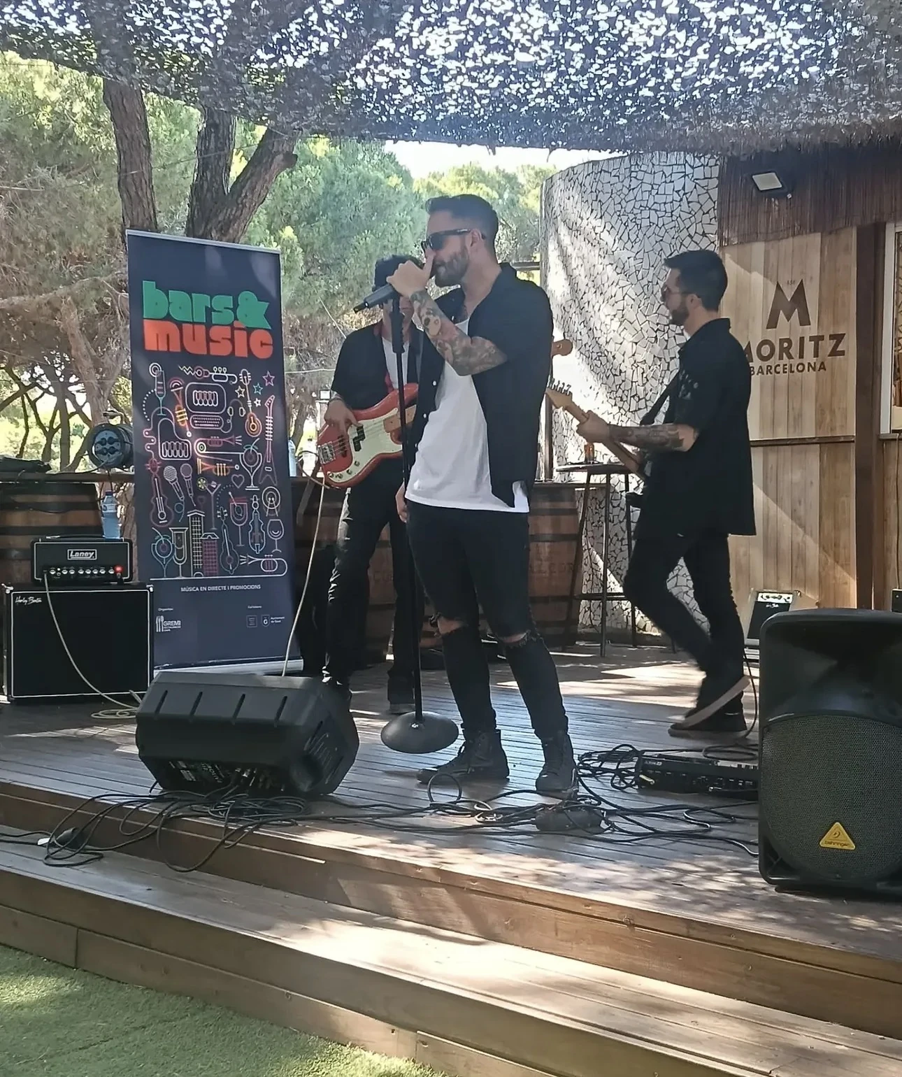 Música en directo en la terraza