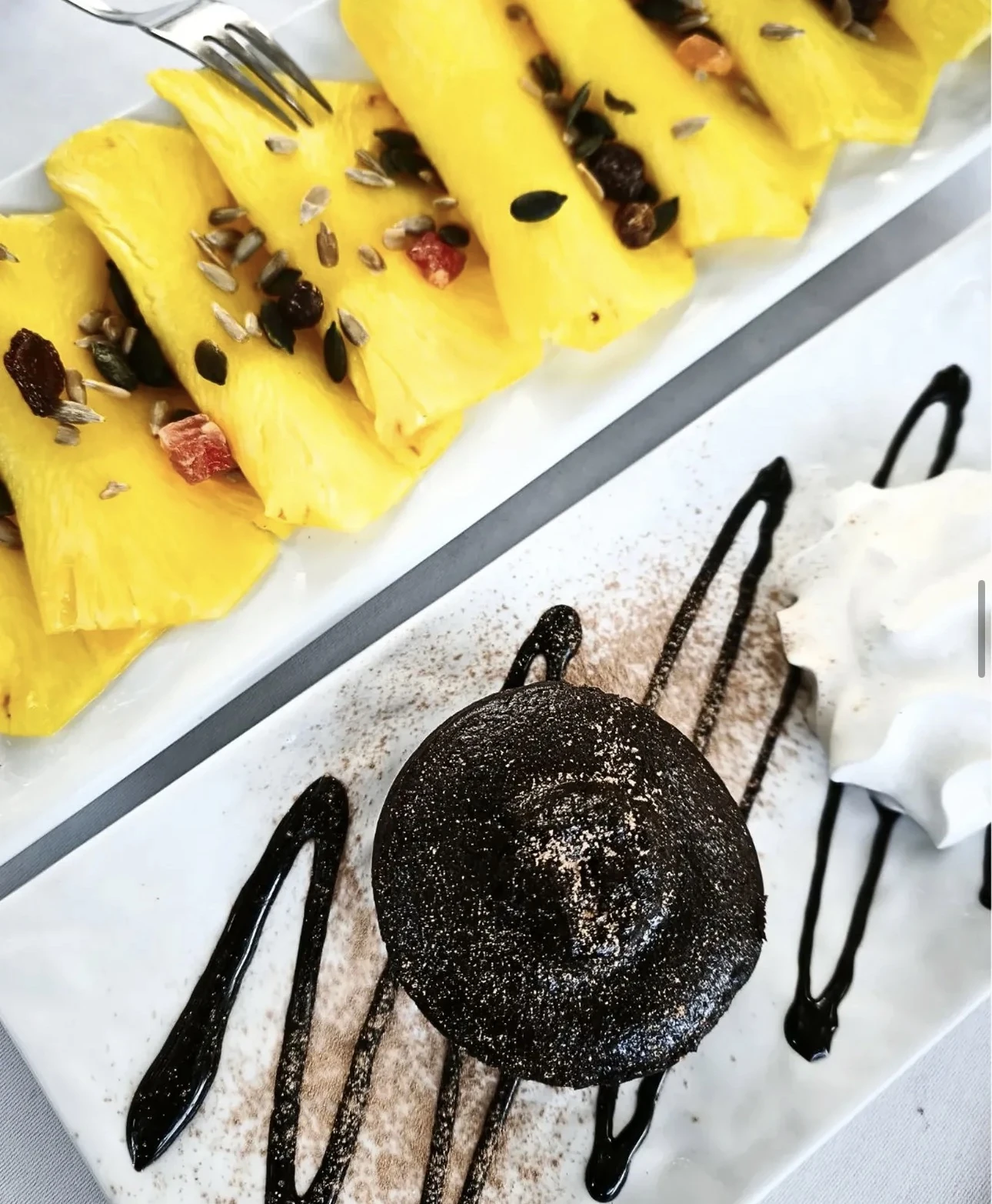 Postres de la casa